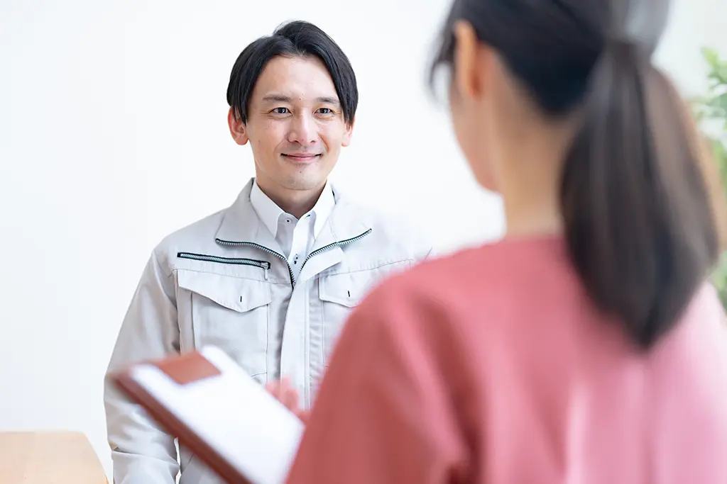 建てたあとも、ずっと相談できる距離に。